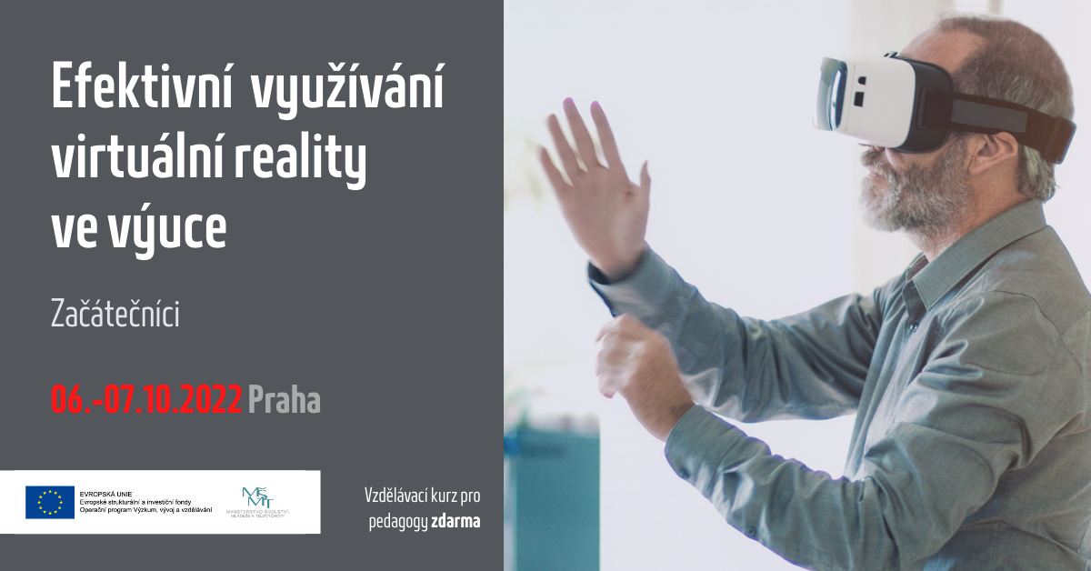 Kurz virtuální reality začátečníci – říjen