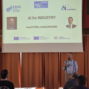 EDIH CTU -na akci AI for industry 2026